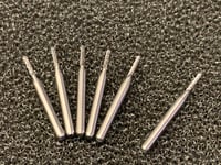 Image 3 of Carbide 1.5mm end mill cutting bit with 1/8” shank
