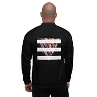 Image 1 of Black - HEART ANTHEM Bomber Jacket