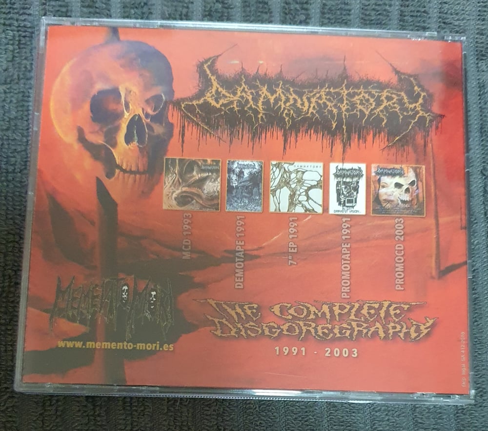 DAMNATORY - THE COMPLETE DISCOGRAPHY CD