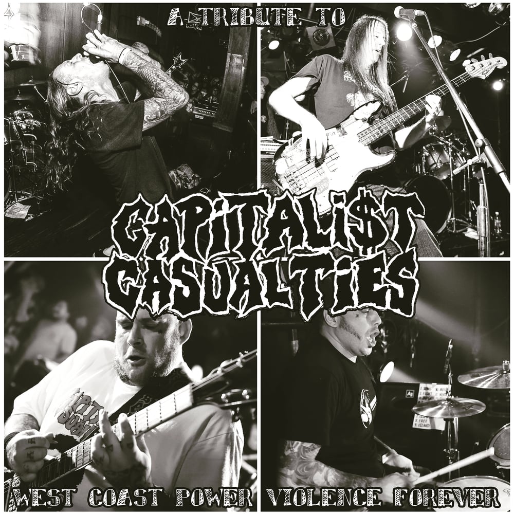 Image of A Tribute To Capitalist Casualties: West Coast Power Violence Forever LP ( /300 Opaque Violet)