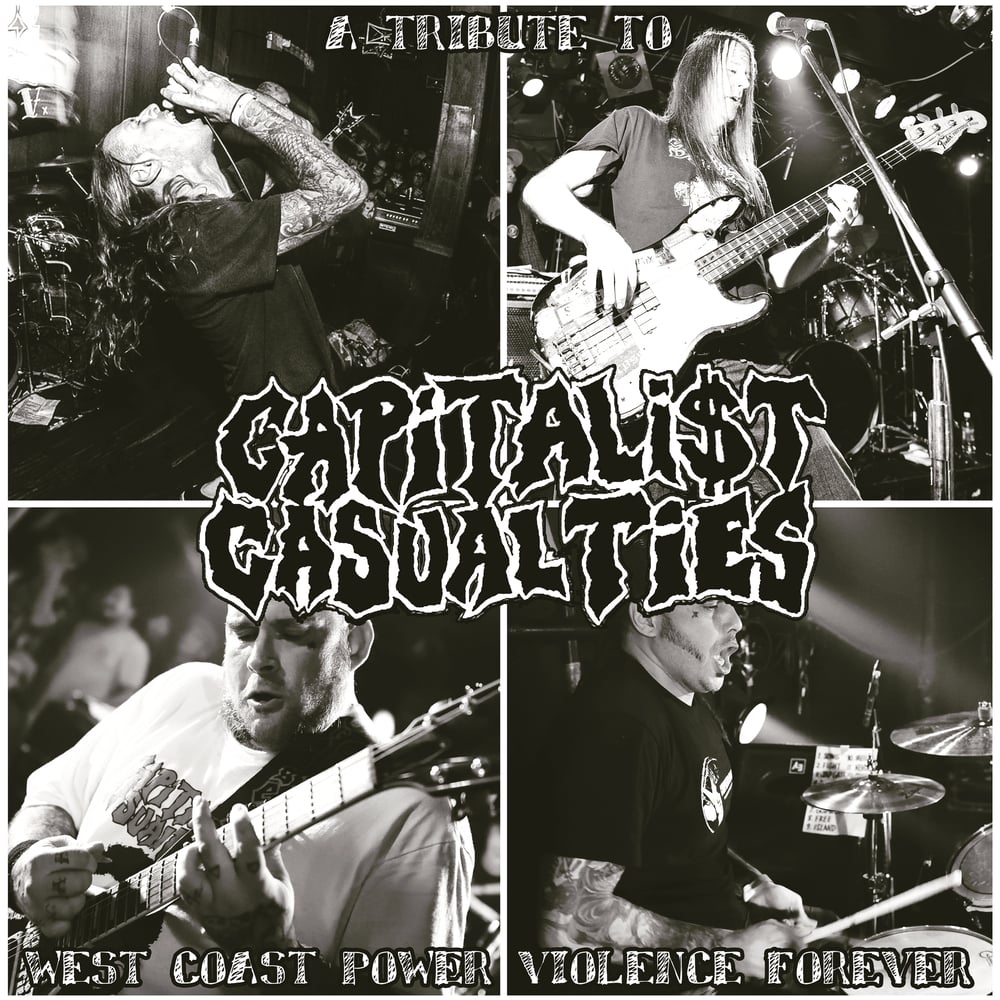 A Tribute To Capitalist Casualties: West Coast Power Violence Forever LP ( /300 Opaque Violet)