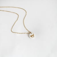 Image 2 of Kitty Cat Necklace White