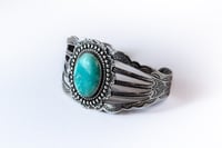 Large Vintage Native American Turquoise bracelet