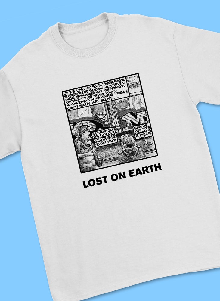 Image of MARK LORDING LOST ON EARTH TEE - 2021
