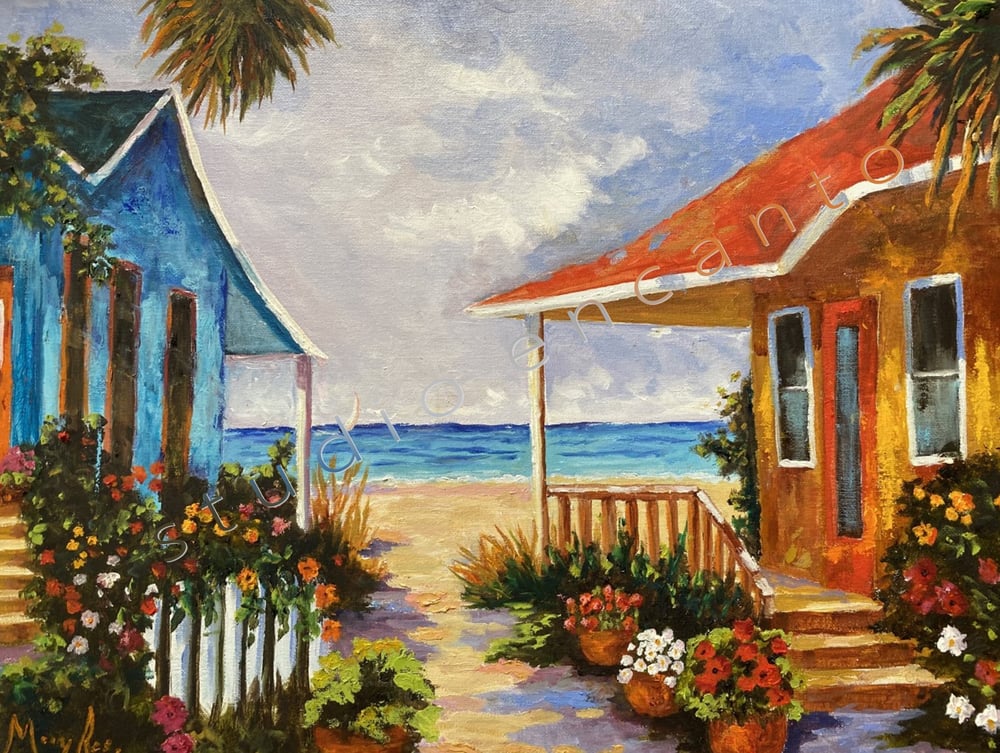 Image of Gulfside Cottages by Mary Rose Holmes