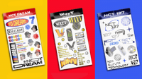 NCT & WayV Sticker Sheet