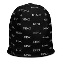 Image 1 of King Print Beanie