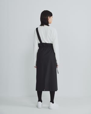 Image of TRAN - 單肩連身裙 (黑)