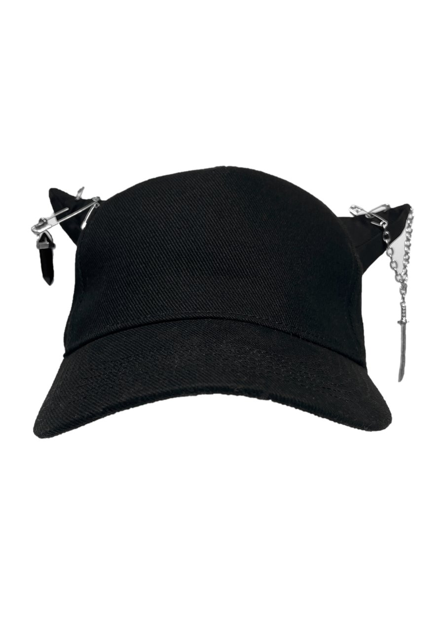 Image of Pierced horn hat