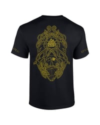 Image 3 of Odin vs Fenrir (Gold on Black)