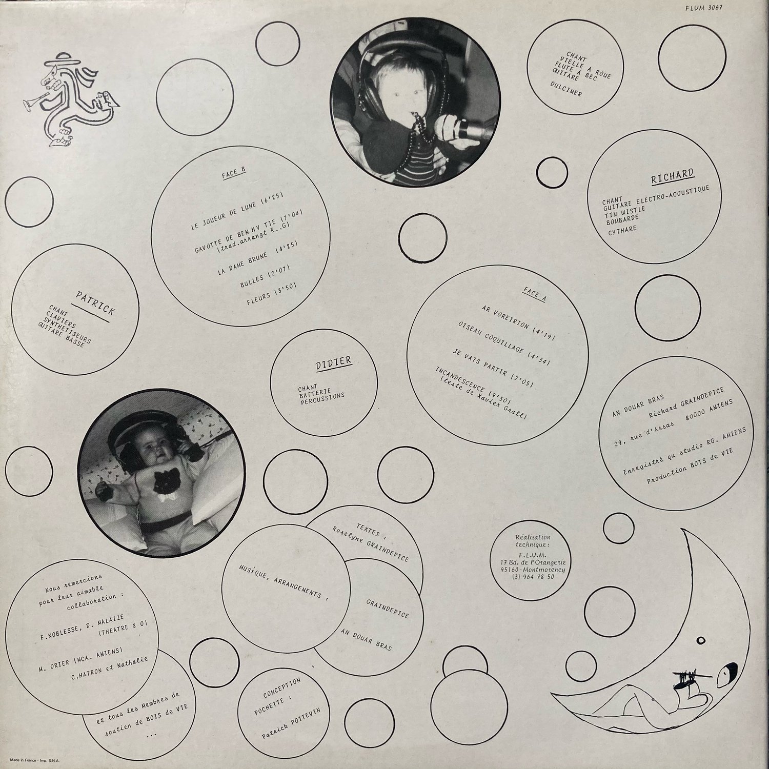 Image of An Douar Bras ‎– Le Joueur De Lune