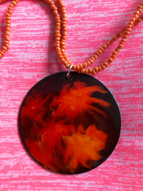 Image of Burning desire necklace 