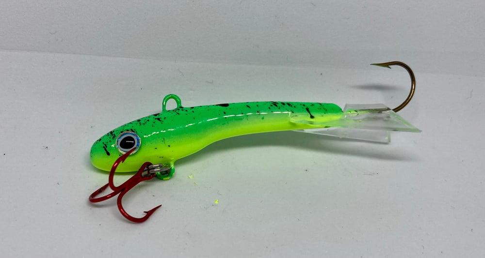  Ripper Minnow Chartreuse Lime  WP103