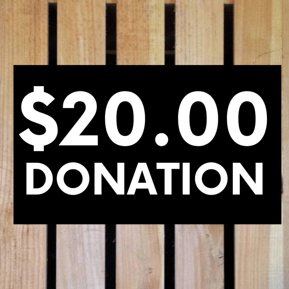Image of $20 Donation