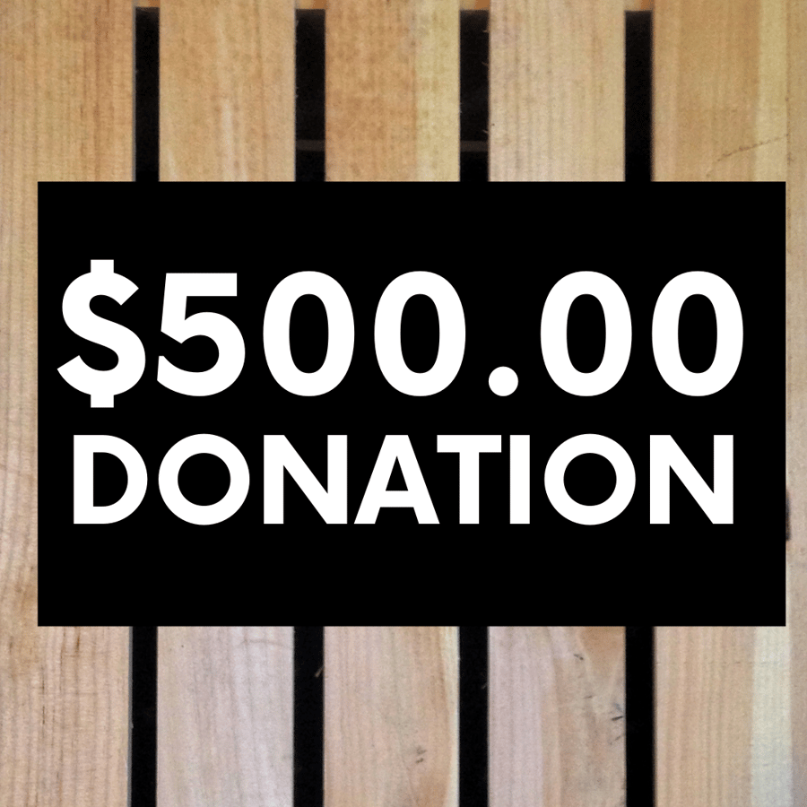 Image of $500 Donation