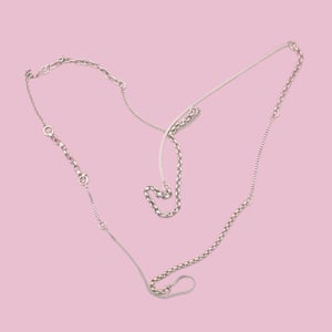 Image of SILVER RECYCLING NECKLACES