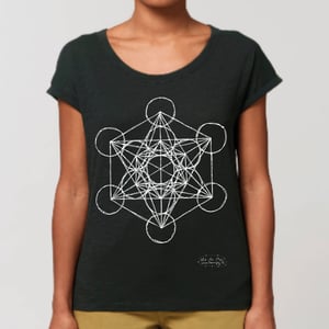 Image of T-shirt Femme Coton Bio *Metatron*