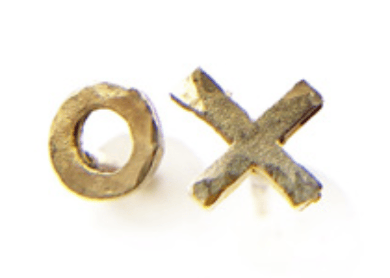 Image of  Studs- Hearts, Lips, or X+O!