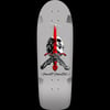 Powell Peralta Ray Rodriguez OG Skull and Sword Skateboard Deck (Silver)