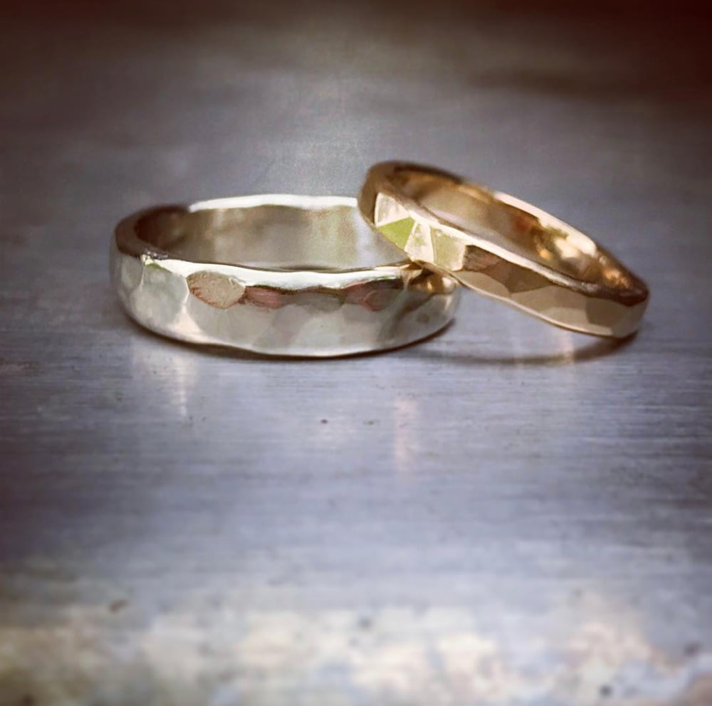Image of Wedding rings for Mel and Scully