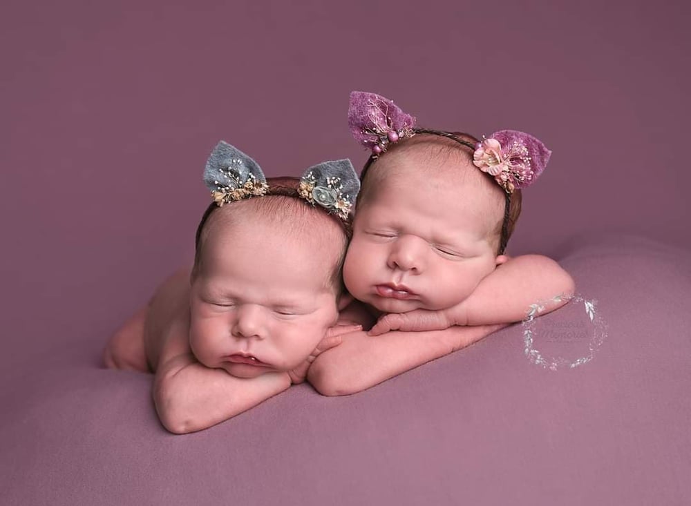 Image of MTO Kitten ears - newborn 20 colour options