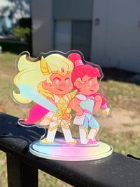 Image 3 of Tiny Best Friend Squad and Mini Mara (Shera Acrylic Standees)