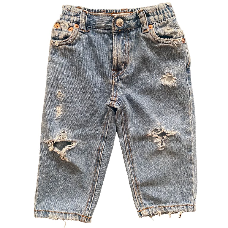 Levi's 526 Relaxed Fit Destructed Jean- 18M