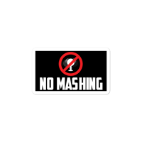 Image 3 of No Mashing Sticker