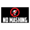 No Mashing Sticker
