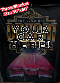 Image 1 of Your Car ThrowBlanket  Personalized 