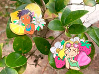 Image 1 of 'Shera Fruity Power' Enamel Pins 