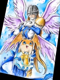 Angemon y Patamon