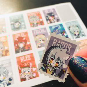 Image of [Genshin Impact] Stamp-style Washi Stickers