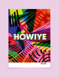 Image 2 of 'HOWIYE' A3 Print