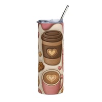 Image 3 of Coffee Lover Stainless Steel Tumbler