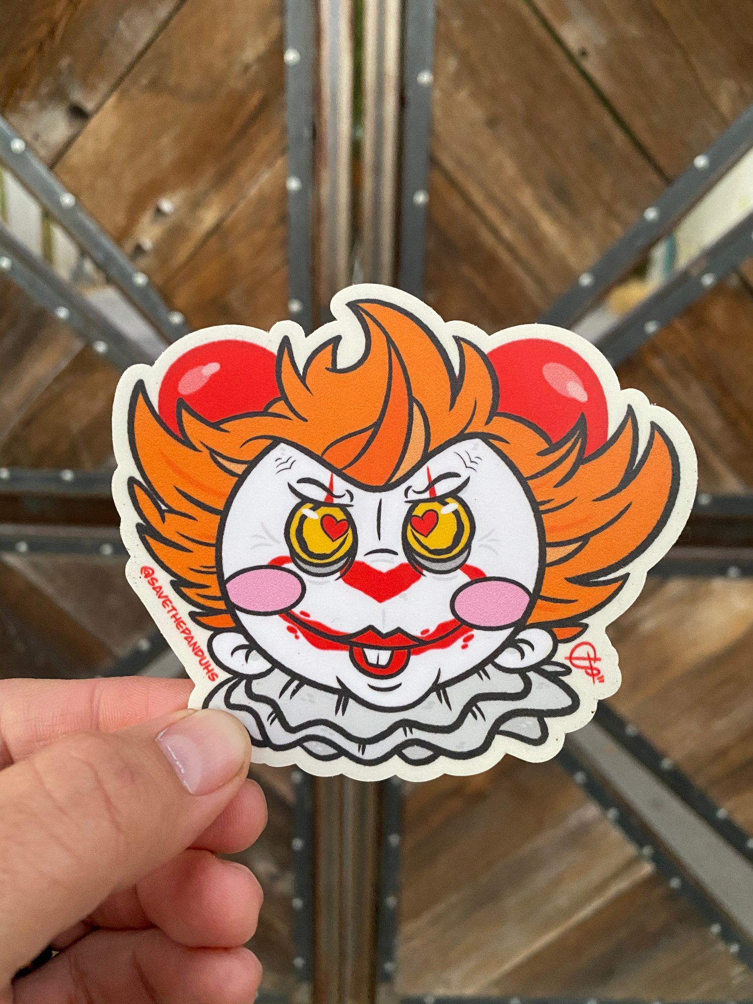 Pennywise 4” Sticker