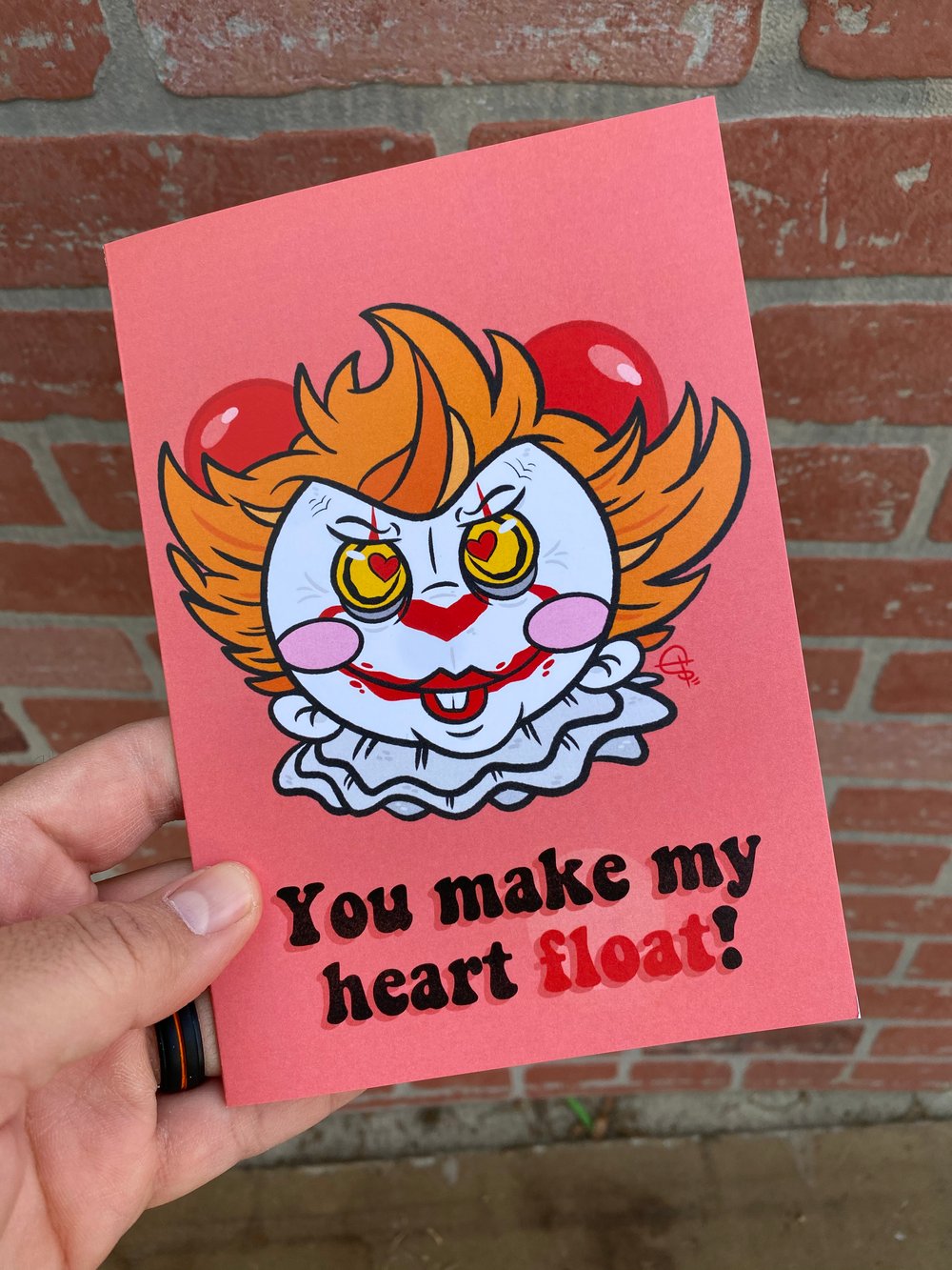 Pennywise Valloween Card