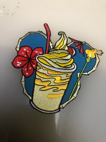 Image of 4” Dole Whip 1st Edition (Teal Variant) Patch