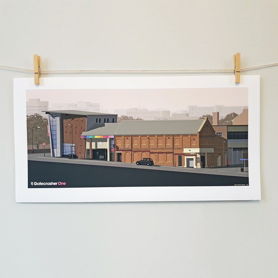 Image of 'Gatecrasher One' Art Print