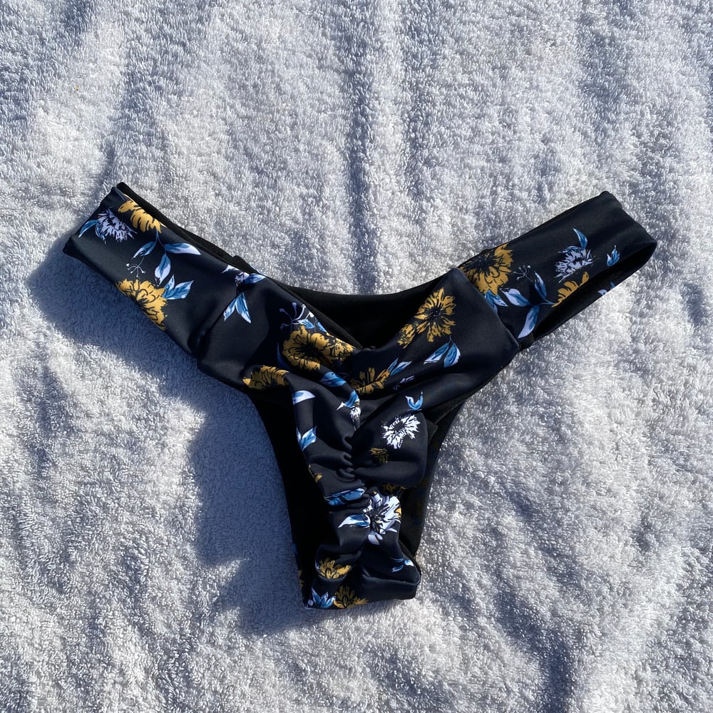 Image of LIMITED LISALOVE BOTTOMS : WILDFLOWER X BLACK 