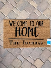Welcome to our Home Mat
