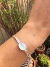 Opalite & Silver Cuff