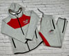  Track Suit ( Grey & Red )