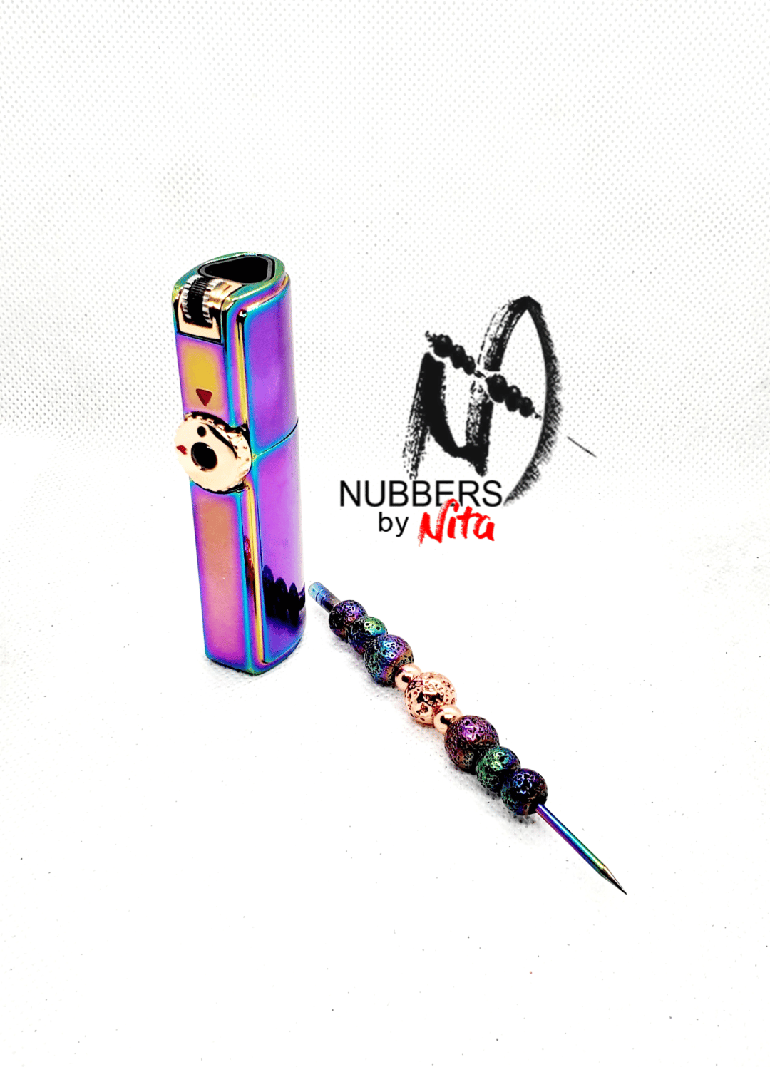 Image of Unicorn torch and nubber set
