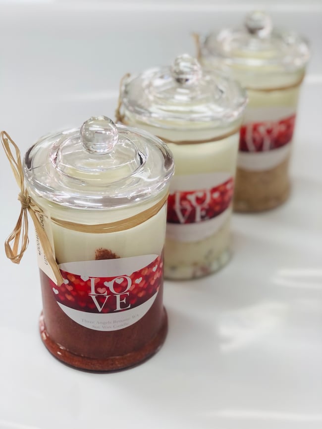 Personalised Candles - Romance, from $30.00