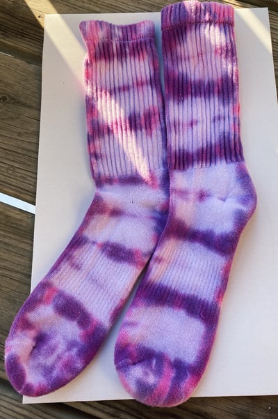Image of Pink & Purple Concept Socks
