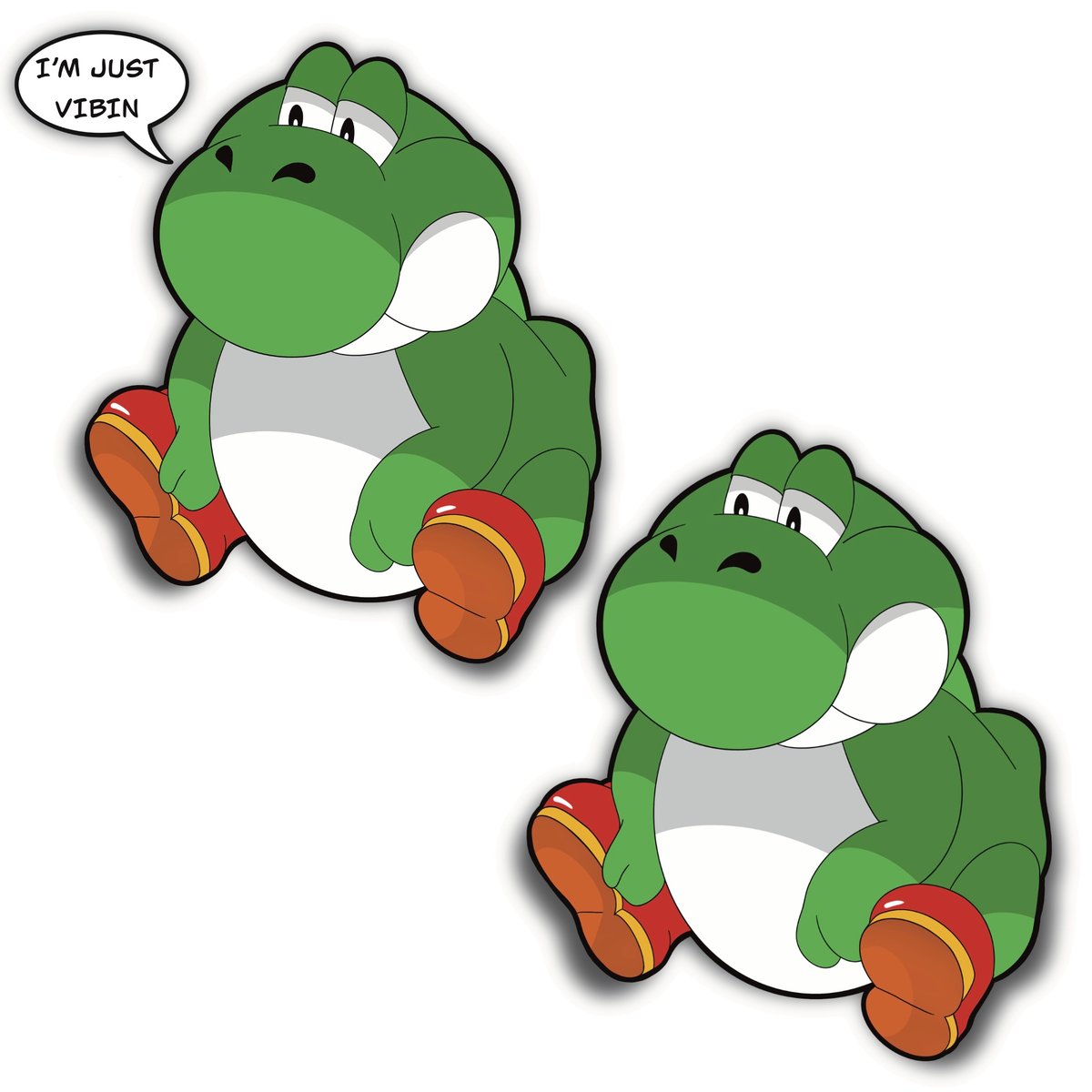 fat yoshi plush