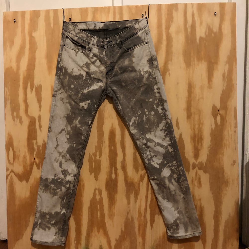 Image of  Grey Dyed Levis 