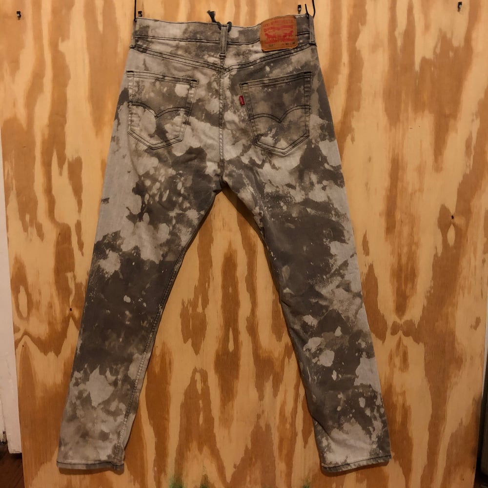 Image of  Grey Dyed Levis 