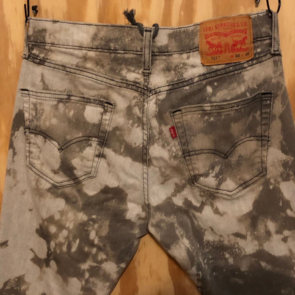 Image of  Grey Dyed Levis 